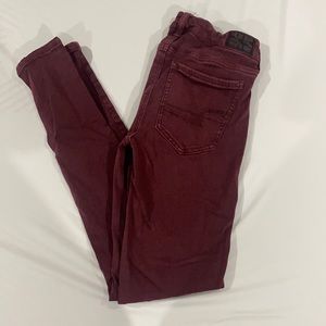 ❤️5 for $25❤️ Burgundy AE Jegging
